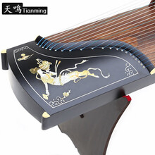 2020新品古筝初学者厂家直销便携式成人儿童入门小古筝琴挖嵌演奏考级乐器 演奏级163cm【天女散花】+全套+终身质保