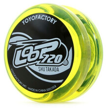 快打 720 LOOP 720  YYF悠悠球 儿童溜溜球玩具 2A回旋花式YOYO球 LOOP 720 黄黑色