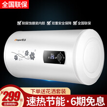 领派（Lingpai）电热水器储水式速热家用洗澡40升50升60升80升沐浴100升 80升数码显示+上门安装 上门包安装