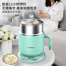利仁（Liven） 养生壶多功能分体电煮锅蒸煮双层电热杯学生煮面锅YSG-N1800A N1800A养生锅