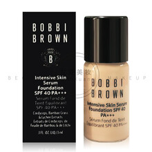 七夕礼物BOBBI BROWN芭比波朗虫草精华粉底液小样密集菁华粉底液干皮亲妈保湿提亮水润 1#试用装3ml