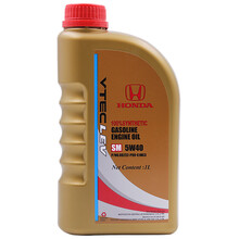 本田（HONDA）原厂机油/润滑油 CRV/XRV/思域/思铭/杰德/雅阁/飞度/凌派/锋范/冠道用 东风本田（全合成 5W-40 1L）金桶