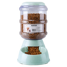 疯狂的小狗 宠物用品狗碗喂水器狗狗饮水器猫碗狗盆食具水具 自动喂食器3.8L 绿色