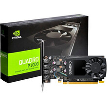 丽台（LEADTEK）NVIDIA Quadro P系列 炒股/制图/美工设计专业图形显卡 P1000 4G GDDR5(Mini DP*4)