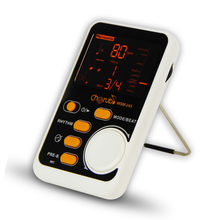 cherub小天使节拍器 钢琴小提琴架子鼓吉他二胡乐器通用电子节拍器调音器定音器人声打拍器 白色带校音版