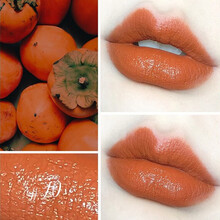 FLORTTE/花洛莉亚奶思唇膏笔哑光丝绒雾面口红笔秋冬流行色唇笔丝滑柔雾浓郁显色 N10柿子橘棕