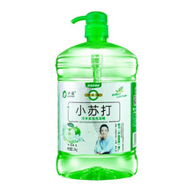 声益 小苏打冷水去油洗洁精1.5kg 盐洁/青苹果香/柠檬清香 去油无残留 洁净 温和护手 冷水去油洗洁精（苹果）1.5kg