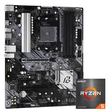 华擎（ASRock）B550 Phantom Gaming 4主板+AMD 锐龙5 5600X套装