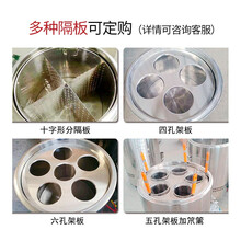 煮面炉商用电煮炉圆桶燃气天然气外方内圆汤面炉煮面机煮面锅商用 分隔板（个）