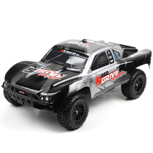 环奇727山鼠短卡车模1:10专业高速无刷遥控车 学校车模兴趣班指定比赛四驱越野车 有刷入门版（到手即玩） 红色车壳