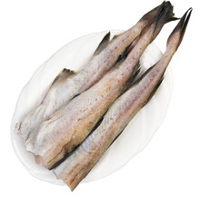 聚福鲜 新鲜冷冻去头去内脏狭鳕鱼1000g 整条明太鱼雪鱼鳕鱼块宝宝辅食无头鱼