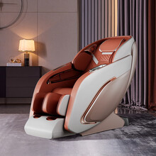 芝华仕 太空舱 豪华全自动智能按摩椅家用老人全身按摩揉捏 M1090 朱红色-如需延期，请拍此链接并联系客服