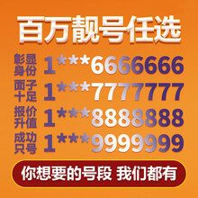 中国移动 手机靓号电话卡选好号码移动吉祥新联通靓号本地电信联通全国通用AAA三连豹子号ABCD顺子号 3