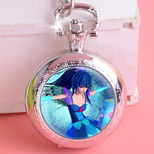 叶罗丽娃娃时间公主 怀表叶罗丽怀表罗丽仙子孔雀夜萝莉娃娃冰公主表女孩挂链表来图定制 叶罗丽-J款 里面照片+