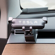 适用于tesla特斯拉model3手机架魔豆3专用车载手机支架XS导航配件 【Model-3 合金款】tesla标