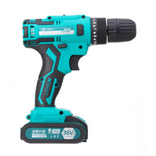 克里斯蒂安 手电转 家用充电式电动螺丝刀手枪电钻工具36V小锂电池多功能手钻（NSR6212-36锂电钻+钻头）