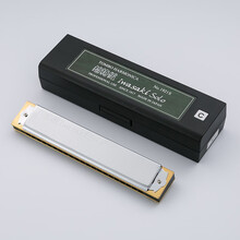 通宝（TOMBO） 日本原装进口木格21孔复音口琴高级专业演奏 收藏送礼佳 1921S演出款 D调