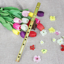 竖笛 竹子6 孔学生儿童初学者演奏六孔竖笛竹笛乐器玉屏箫笛 线雕-竖笛-D调