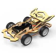 小学科技小制作发明手工diy材料组装玩具模型物理科学课自制教具 20电动四驱车