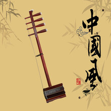 四胡蒙古紫檀高音四胡 四弦四胡配四胡盒弓码松香 厂家直销 紫檀骨雕高音四胡送全套配件