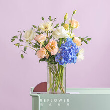 花点时间 自然双拼2.0版 每周一花 鲜花速递 订阅包月鲜花 订1月2束，隔周收 周一收花（周五17点前下单）