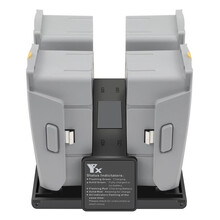 适用于DJI大疆御Air 2S车充Mavic AIR2车载充电器FPV穿越电池管家快充无人机配件 御AIR 2/AIR 2S数显管家一拖四按顺序充电