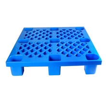 叉车托盘 物流垫仓板 仓储仓库托盘 货架托盘 塑料托盘叉车板仓库垫板防潮板货物地堆货架仓储垫仓板 回料1米*0.8米加厚