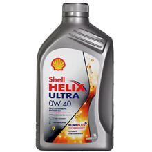 欧洲进口 壳牌(Shell) 超凡喜力全合成机油 Helix Ultra 0W-40 A3/B4 SN 灰壳 1L/桶