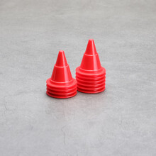 玩具遥控车周边配件电池充电器路障漂移赛车组合汽车赛道场景模型 圆锥路障*10个