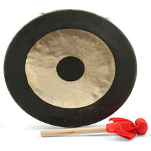 铜锣40CM开道锣50 60 70厘米抄锣80公分响铜锣1米大锣传统防汛锣纯铜秦翔乐器 100CM抄锣+锣锤