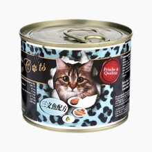 Ocanis猫罐头无谷猫主食罐oc豹纹罐头成幼猫湿粮200g德国进口 鸡肉三文鱼