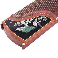 古筝敦煌牌敦煌古筝694LC五彩呈祥 孔雀