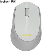 罗技（Logitech）M280(M275) 鼠标 无线鼠标 办公鼠标 右手鼠标 企业采购 灰色 带无线2.4G接收器