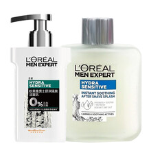 欧莱雅男士水乳套装舒润强肤男士护肤品套装控油补水保湿收缩毛孔提亮肤色男士护肤套装 舒润强肤2件套（洁面乳+爽肤水）