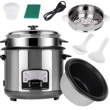 FEDAIR家用迷你老式电饭锅2L4L5L大电饭煲小型宿舍 电饭锅黑钢款+钢蒸笼 2L 1-2人用400w