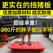 挡猪板 赶猪板隔猪板猪挡板塑料板赶猪器养猪设备 小号