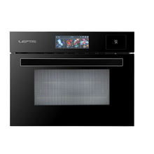 莱普帝斯（leptis）嵌入式微蒸烤一体机家用42L大容量WIFI智能菜屏多功能DHQWT42-S1