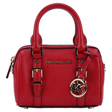 迈克·科尔斯（MICHAEL KORS） MK女包 专柜款BEDFORD LEGACY系列牛皮革单肩手提包 32H9G06C0L BRIGHT RED
