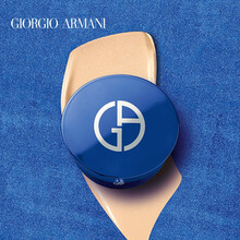 阿玛尼（ARMANI）大师造型轻垫粉底液4#（ 蓝气垫 持妆水润 干皮遮瑕 自然黄调 适合自然偏黄肤色）