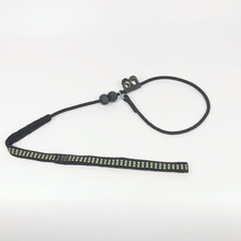 训犬用品窒息绳束颈环训狗绳P链控制脖套马犬德牧工作犬训练护具 反光带窒息绳