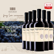 国际	
【聚会宴请】智利进口红酒富丽安fray Leon卡曼尼干红葡萄酒2019 三整箱红酒 750ml*18 原瓶进口