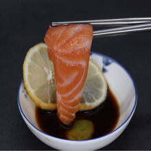 冰鲜三文鱼刺身中段 有奶香味新鲜现切现发 包新鲜包品质 口感好味香340克