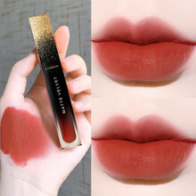 卡姿兰丝绒哑光唇釉唇彩唇蜜学生平价小样雾面口红保湿不掉色烂番茄色唇釉新年礼物 自营 【V602】奶茶橘