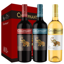 超市	智象炫彩经典系列葡萄酒750ml*6 整箱装 智利原瓶进口红酒