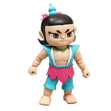 美影授权金刚葫芦娃模型手办关节可动场景套装葫芦娃娃七兄弟玩具