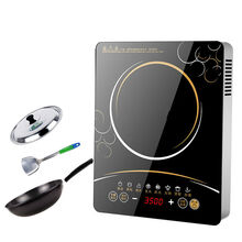 3500W大功率电磁炉商用电磁灶家用爆炒3000W电磁炉电磁灶 3500W套餐2不锈钢机身