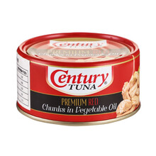 Century/鲜得味 红罐水浸金枪鱼罐头184g*6 水浸金枪鱼184g*6