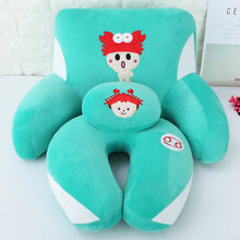 脖子U型枕护颈枕上班开车单人U形颈椎枕护脖腰靠枕办公室午睡神器 巨蟹座 一套