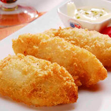 鳕鱼条深海鳕鱼排肉质肥美富香炸酥脆 六盒送4盒3100g(100枚)