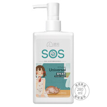 逸诺SOS宠物猫咪沐浴露洗澡液英短美短布偶长毛猫通用止痒香波幼猫成猫除臭浴液 猫咪通用280ml